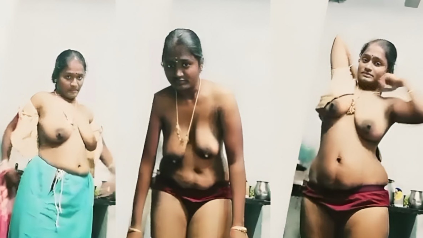 Tamil aunty Changing Her Dress