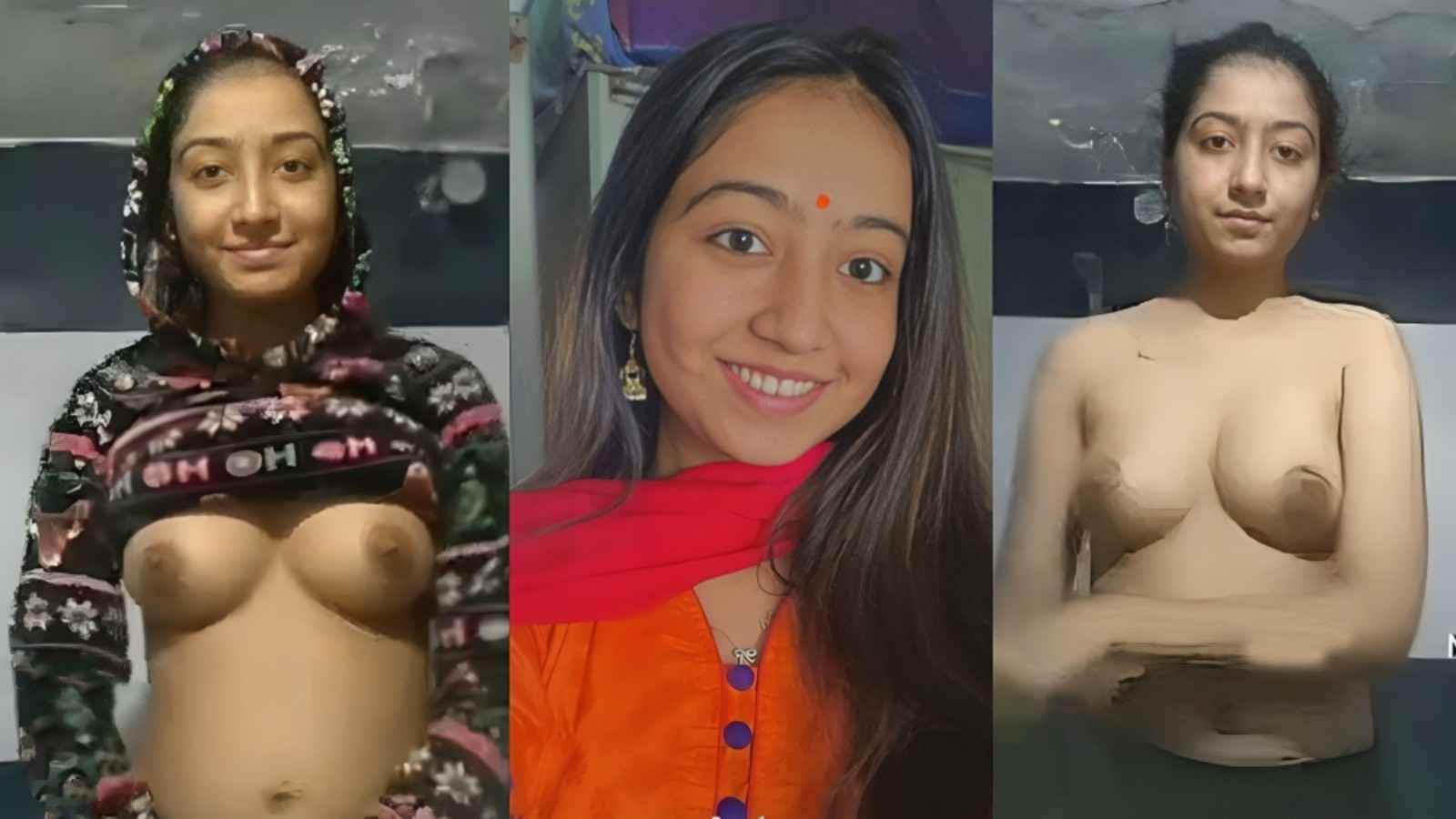 Beautiful Delhi Girl Hairy Pussy and Boob Show Part 1