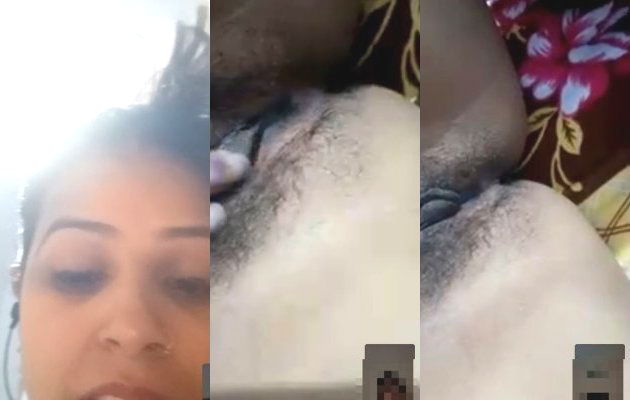 Horny Latika Bhabhi Shows Her Pussy On VC