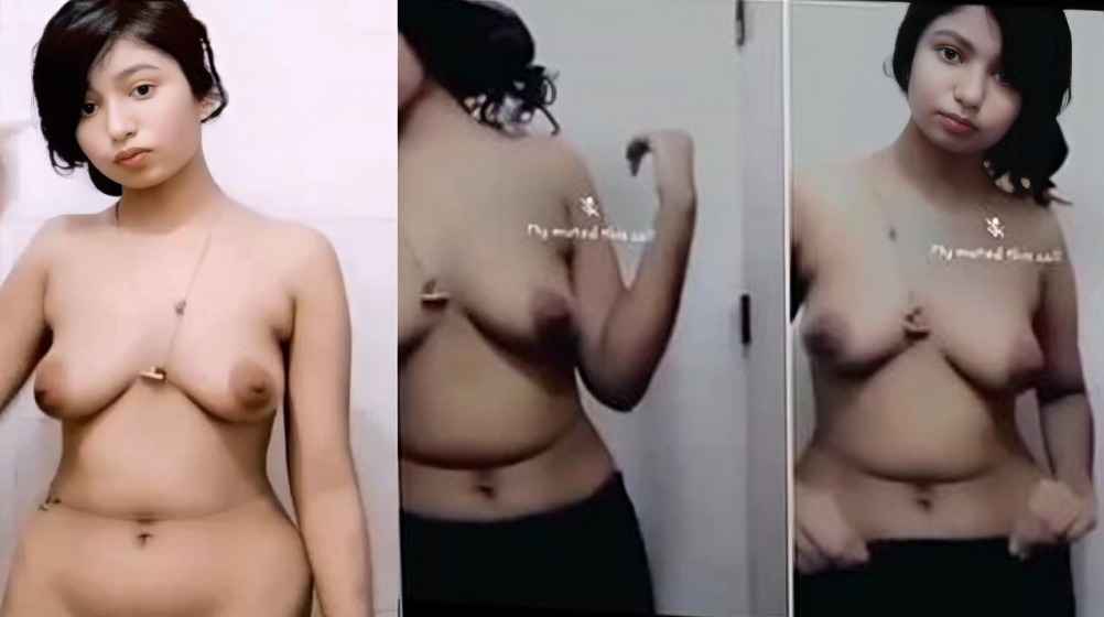 Indian girl bathing nude video